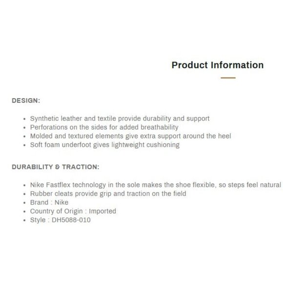 Nike Vapor Edge Shark 2 Football Cleat Black White DH5088-010 Men's‎ 13 NEW - Picture 11 of 13